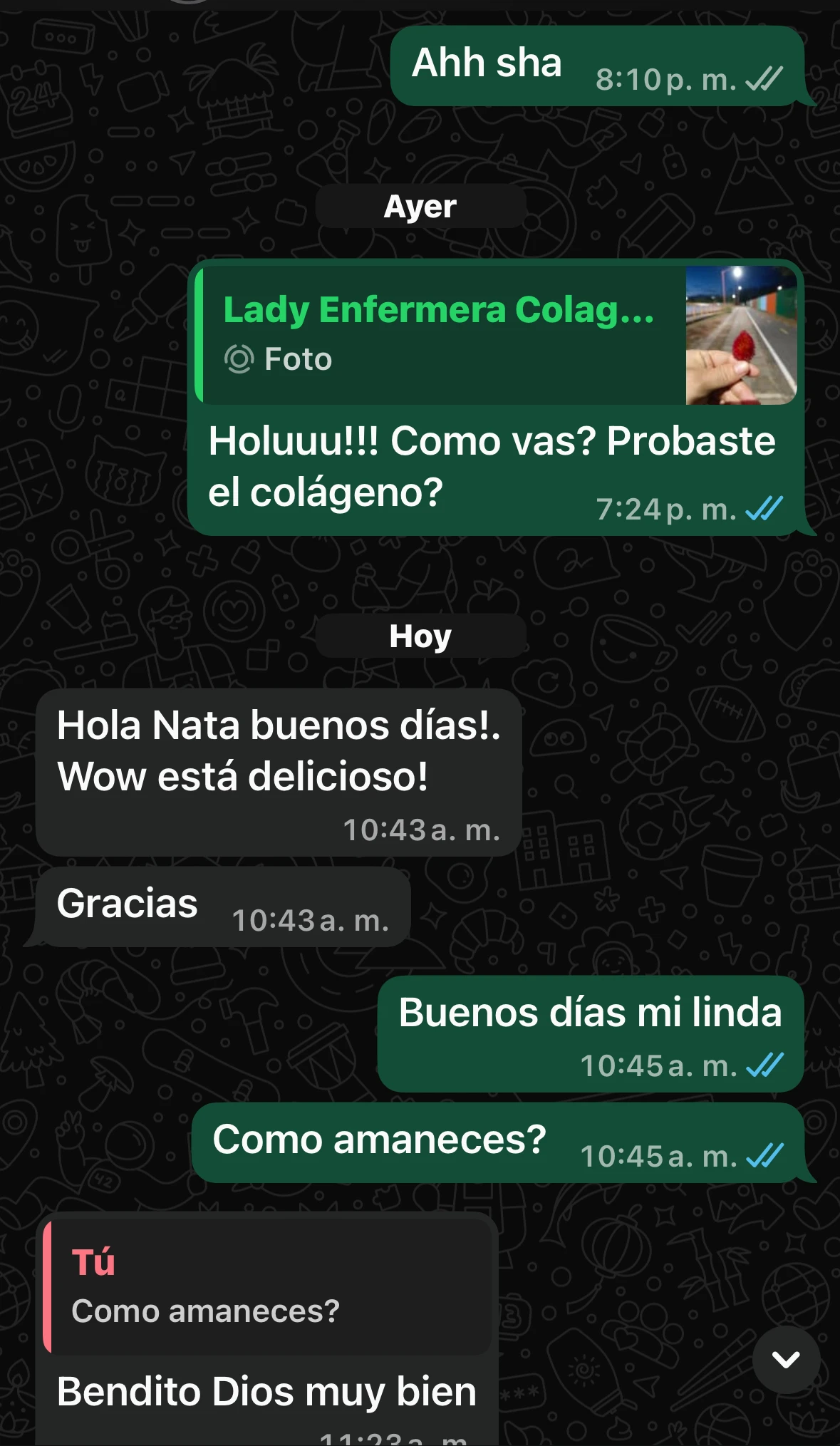 Conversación real con cliente Oceánica
