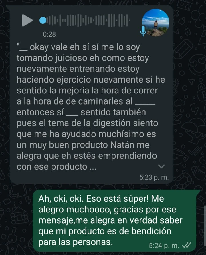 Conversación real con cliente Oceánica
