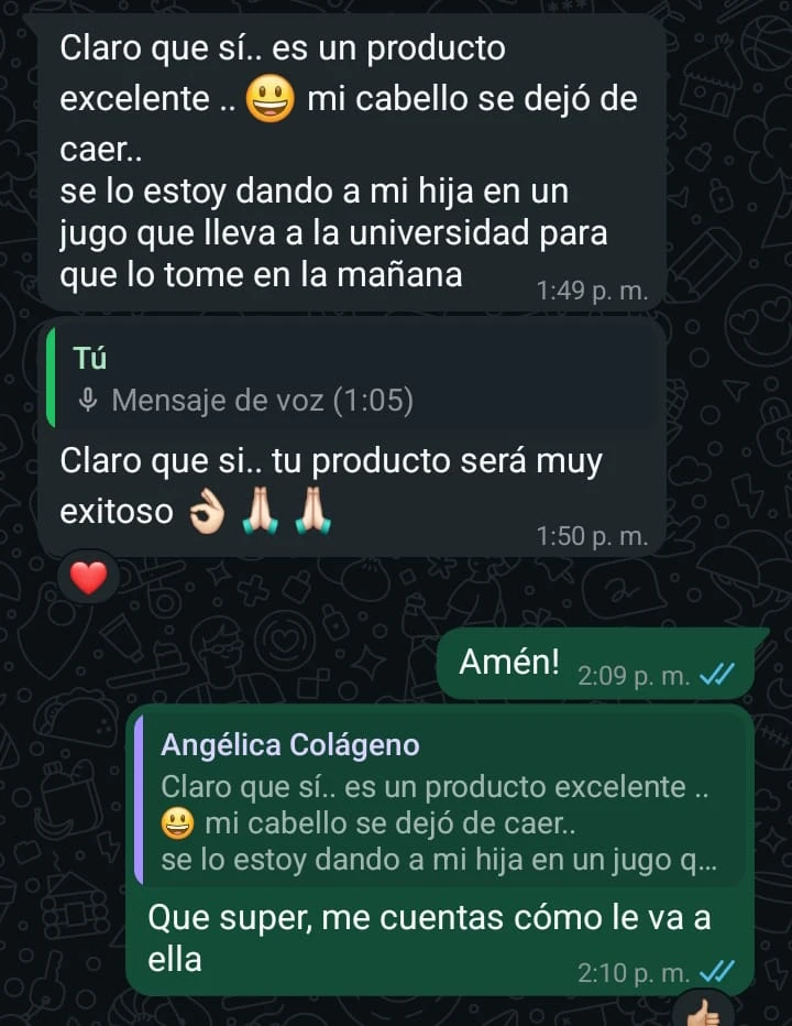 Conversación real con cliente Oceánica