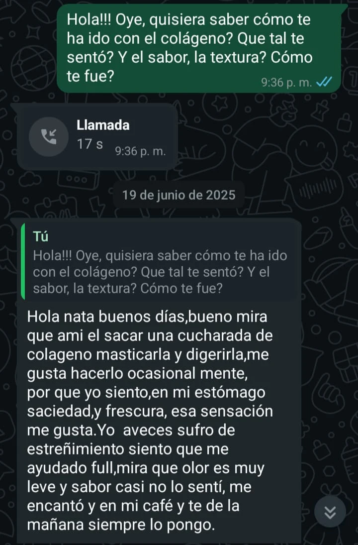 Conversación real con cliente Oceánica