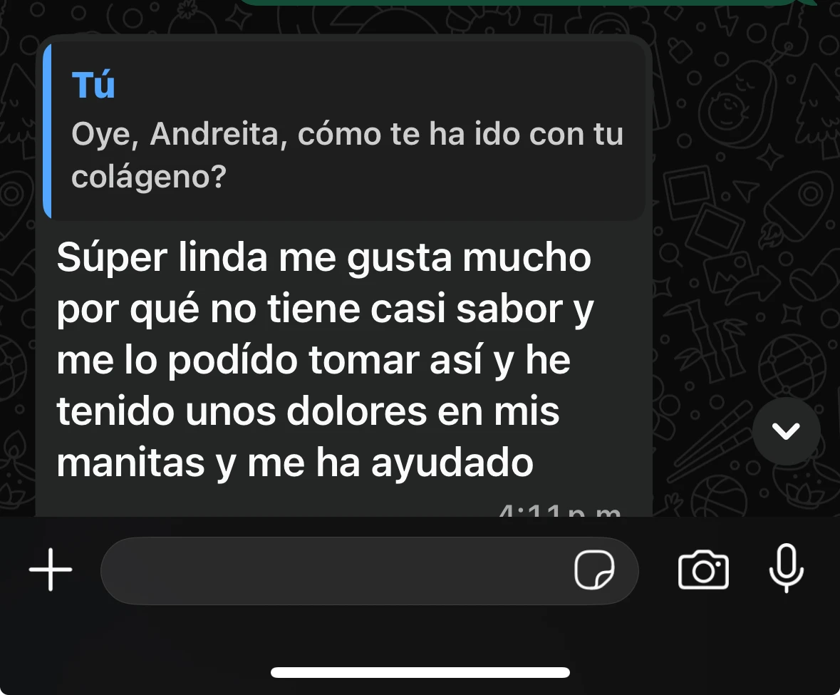 Conversación real con cliente Oceánica