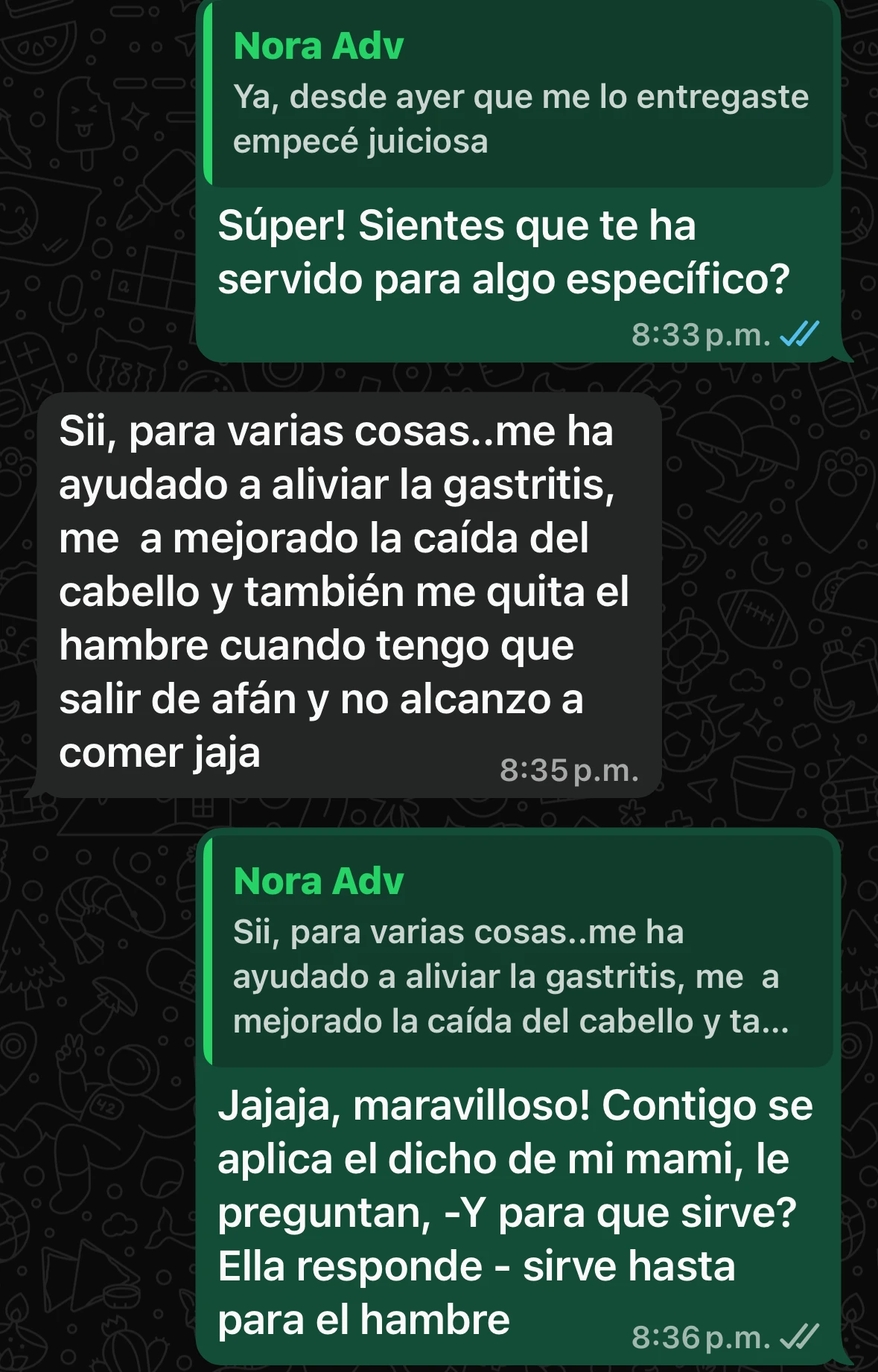 Conversación real con cliente Oceánica