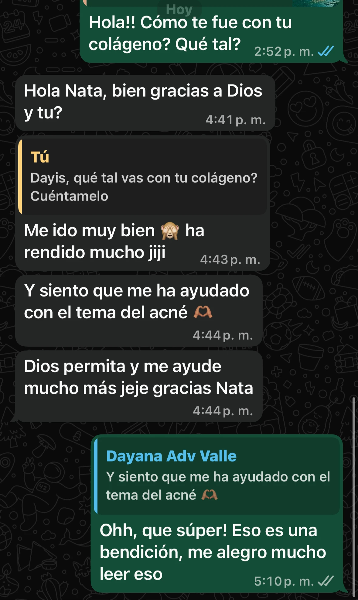Conversación real con cliente Oceánica